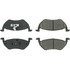 102.10550 by CENTRIC - C-Tek Semi-Metallic Brake Pads with Shims