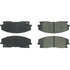 102.10560 by CENTRIC - C-Tek Semi-Metallic Brake Pads with Shims