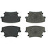 102.10570 by CENTRIC - C-Tek Semi-Metallic Brake Pads with Shims