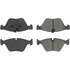 102.10610 by CENTRIC - C-Tek Semi-Metallic Brake Pads with Shims