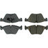 102.10611 by CENTRIC - C-Tek Semi-Metallic Brake Pads with Shims