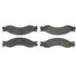 102.10640 by CENTRIC - C-Tek Semi-Metallic Brake Pads with Shims