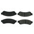 102.10670 by CENTRIC - C-Tek Semi-Metallic Brake Pads with Shims