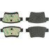 102.10710 by CENTRIC - C-Tek Semi-Metallic Brake Pads with Shims