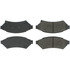 102.10750 by CENTRIC - C-Tek Semi-Metallic Brake Pads with Shims