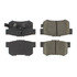 102.10860 by CENTRIC - C-Tek Semi-Metallic Brake Pads with Shims