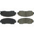 102.10890 by CENTRIC - C-Tek Semi-Metallic Brake Pads with Shims