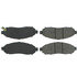 102.10940 by CENTRIC - C-Tek Semi-Metallic Brake Pads with Shims