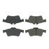 102.10950 by CENTRIC - C-Tek Semi-Metallic Brake Pads with Shims