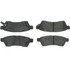 Centric 102.11000 Disc Brake Pad Set C-Tek Semi-Metallic Brake Pads with Shims