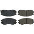 102.11040 by CENTRIC - C-Tek Semi-Metallic Brake Pads with Shims