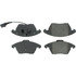 102.11070 by CENTRIC - C-Tek Semi-Metallic Brake Pads with Shims