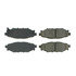 102.11140 by CENTRIC - C-Tek Semi-Metallic Brake Pads with Shims