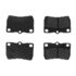 102.11130 by CENTRIC - C-Tek Semi-Metallic Brake Pads with Shims