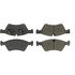 102.11230 by CENTRIC - C-Tek Semi-Metallic Brake Pads with Shims