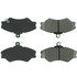 102.11370 by CENTRIC - C-Tek Semi-Metallic Brake Pads with Shims