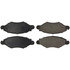 102.11430 by CENTRIC - C-Tek Semi-Metallic Brake Pads with Shims