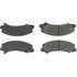 102.11590 by CENTRIC - C-Tek Semi-Metallic Brake Pads with Shims