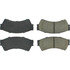 102.11640 by CENTRIC - C-Tek Semi-Metallic Brake Pads with Shims