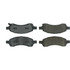 102.11690 by CENTRIC - C-Tek Semi-Metallic Brake Pads with Shims