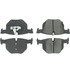 102.11700 by CENTRIC - C-Tek Semi-Metallic Brake Pads with Shims