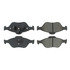 102.11750 by CENTRIC - C-Tek Semi-Metallic Brake Pads with Shims