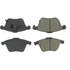 102.11860 by CENTRIC - C-Tek Semi-Metallic Brake Pads with Shims