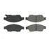 102.11950 by CENTRIC - C-Tek Semi-Metallic Brake Pads with Shims