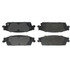 102.11940 by CENTRIC - C-Tek Semi-Metallic Brake Pads with Shims