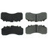 102.12030 by CENTRIC - C-Tek Semi-Metallic Brake Pads with Shims