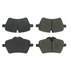 102.12040 by CENTRIC - C-Tek Semi-Metallic Brake Pads with Shims