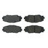 102.12110 by CENTRIC - C-Tek Semi-Metallic Brake Pads with Shims