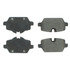 102.12260 by CENTRIC - C-Tek Semi-Metallic Brake Pads with Shims