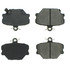 102.12520 by CENTRIC - C-Tek Semi-Metallic Brake Pads with Shims