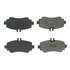 102.12500 by CENTRIC - C-Tek Semi-Metallic Brake Pads with Shims