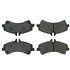 102.13180 by CENTRIC - C-Tek Semi-Metallic Brake Pads with Shims