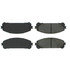 102.13240 by CENTRIC - C-Tek Semi-Metallic Brake Pads with Shims
