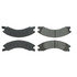 102.13290 by CENTRIC - C-Tek Semi-Metallic Brake Pads with Shims