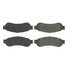 102.13340 by CENTRIC - C-Tek Semi-Metallic Brake Pads with Shims