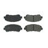 102.13380 by CENTRIC - C-Tek Semi-Metallic Brake Pads with Shims