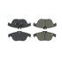 102.13410 by CENTRIC - C-Tek Semi-Metallic Brake Pads with Shims