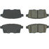 102.12590 by CENTRIC - C-Tek Semi-Metallic Brake Pads with Shims