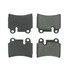 102.12770 by CENTRIC - C-Tek Semi-Metallic Brake Pads with Shims