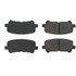 102.12810 by CENTRIC - C-Tek Semi-Metallic Brake Pads with Shims