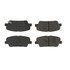 102.12840 by CENTRIC - C-Tek Semi-Metallic Brake Pads with Shims