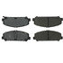102.12860 by CENTRIC - C-Tek Semi-Metallic Brake Pads with Shims