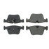 Centric 102.12900 Disc Brake Pad Set C-Tek Semi-Metallic Brake Pads with Shims