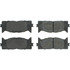 102.12930 by CENTRIC - C-Tek Semi-Metallic Brake Pads with Shims