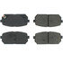 102.1296 by CENTRIC - C-Tek Semi-Metallic Brake Pads with Shims