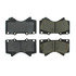 102.13030 by CENTRIC - C-Tek Semi-Metallic Brake Pads with Shims